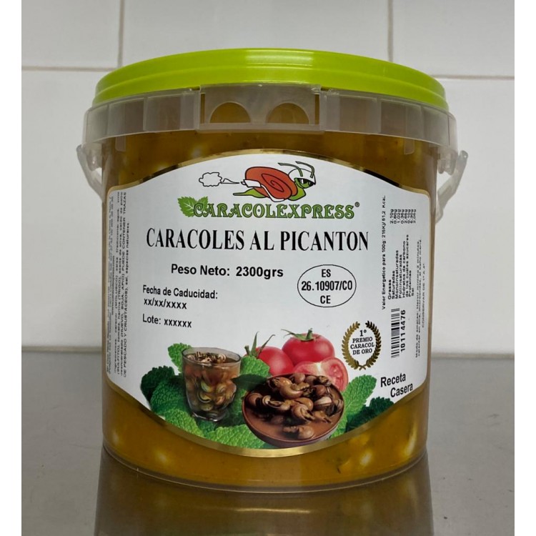 Caracol en Salsa Picante - Tarrina Grande